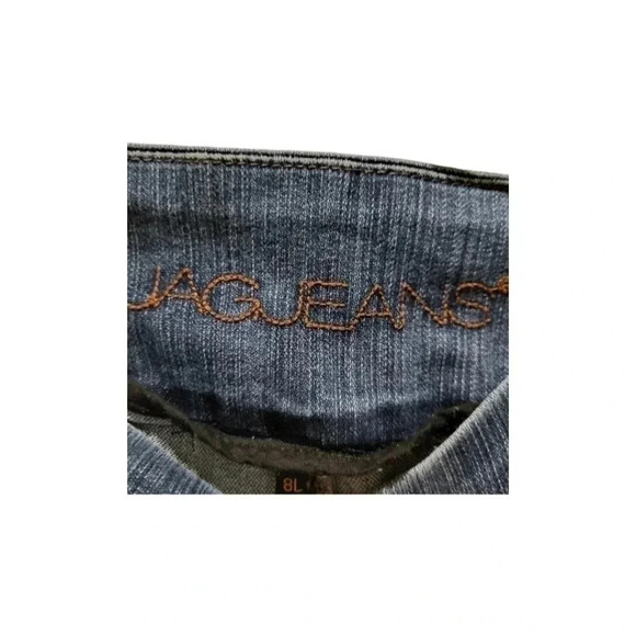 JAG womens blue jeans straight leg size 8L - Picture 6 of 12